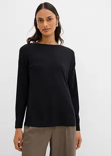 Longsleeve van viscosemix, bonprix