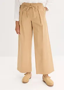 Bandplooibroek met ceintuur, bonprix