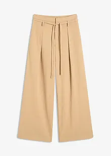 Bandplooibroek met ceintuur, bonprix