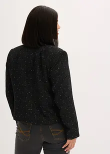 Korte blazer van zacht bouclé, bonprix
