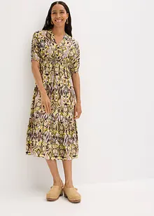 Gedessineerde midi jurk, bonprix