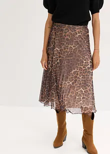 Midirok van zachte mesh, bonprix