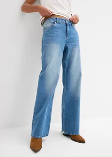 Straight jeans mid waist, bonprix