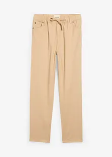 Instapbroek van puur katoen, straight, regular fit, bonprix