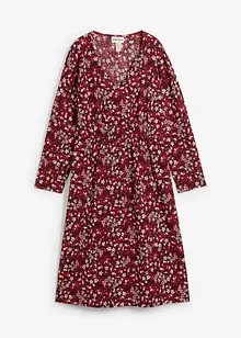 Jersey jurk van crêpe, bonprix