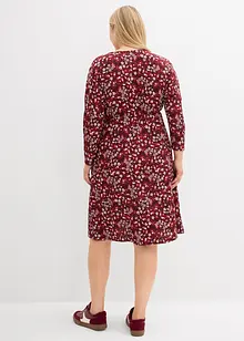 Jersey jurk van crêpe, bonprix