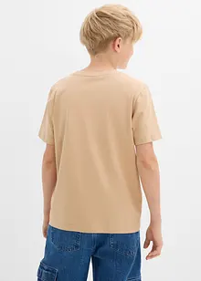 T-shirt van biologisch katoen (set van 3), bonprix