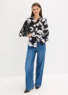 Gedessineerde blouse, bonprix