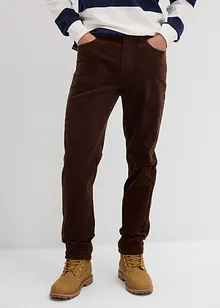 Slim fit stretch corduroy broek met comfort fit, bonprix
