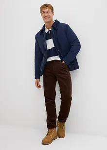 Slim fit stretch corduroy broek met comfort fit, bonprix