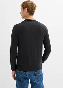 Fijn gebreide trui met katoen, bonprix