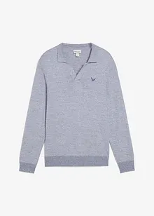 Fijn gebreide trui met katoen, bonprix