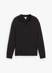 Fijn gebreide trui met katoen, bonprix