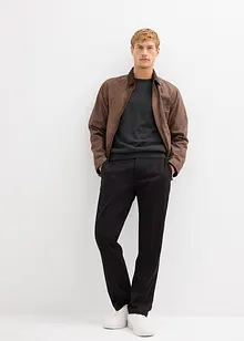 Fijn gebreide trui met katoen, bonprix