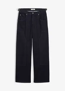 Wide leg jeans, mid waist, bonprix