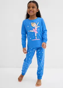 Pyjama van biologisch katoen (4-dlg. set), bonprix