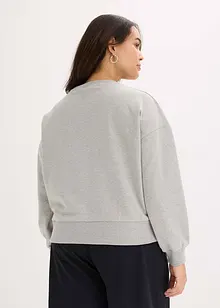 Oversized sweater met stras, bonprix