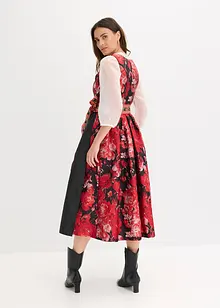 Dirndl met schort met borduursel (2-dlg. set), bonprix