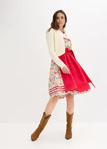 Dirndl met geborduurde schort (2-dlg. set), bonprix