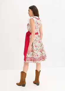 Dirndl met geborduurde schort (2-dlg. set), bonprix