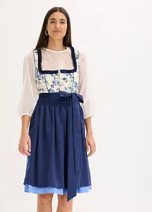 Dirndl met geborduurde schort (2-dlg. set), bonprix