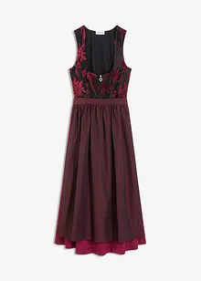 Dirndl met fluweel in midi lengte (2-dlg. set), bonprix