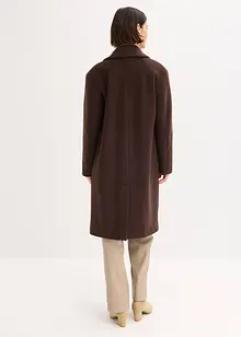 Korte coat in wollen look, bonprix