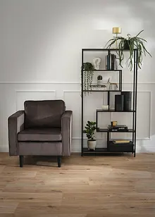 Fluwelen fauteuil, bonprix