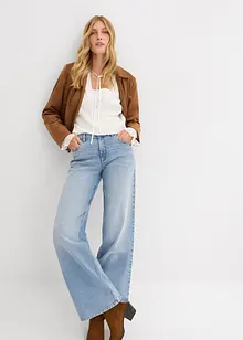 Wide leg jeans, high waist, bonprix