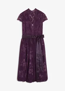 Dirndl met borduursel en fluwelen rok (2-dlg. set), bonprix