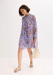 Chiffon tuniekjurk met een strik, bonprix
