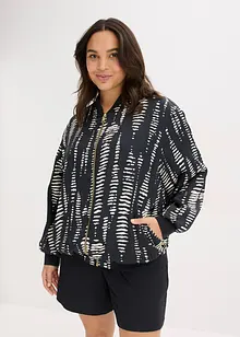 Bomber van soepelvallend satijn, bonprix