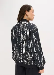 Bomber van soepelvallend satijn, bonprix