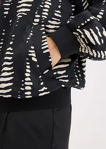 Bomber van soepelvallend satijn, bonprix