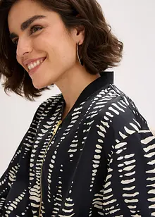 Bomber van soepelvallend satijn, bonprix