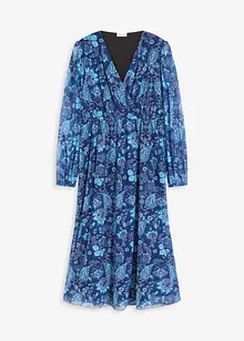 Mesh midi jurk, bonprix