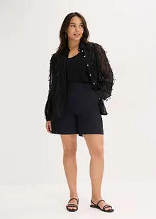 Blouse met franjes, bonprix