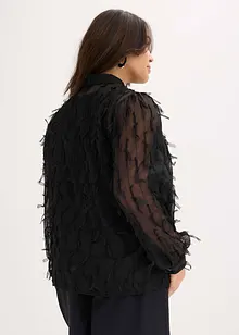 Blouse met franjes, bonprix