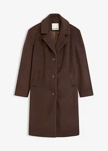 Korte coat in wollen look, bonprix