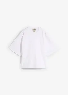 Oversized shirt van zwaar biologisch katoen, bonprix
