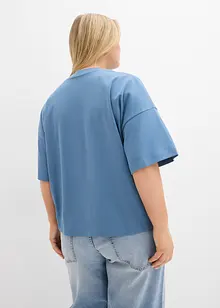 Oversized shirt van zwaar biologisch katoen, bonprix