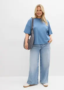 Oversized shirt van zwaar biologisch katoen, bonprix