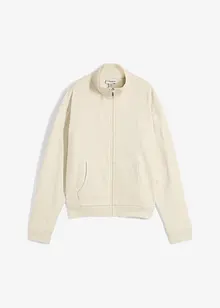 Sweatvest van biologisch katoen, bonprix