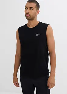 Muscle shirt van biologisch katoen, loose fit (set van 2), bonprix