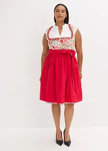 Dirndl met geborduurde schort (2-dlg. set), bonprix