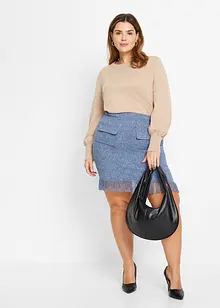 Trui met ballonmouwen, bonprix