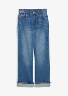 Wide leg jeans low waist, bonprix