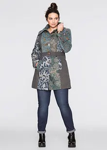 Korte jas met jacquard patroon, bonprix