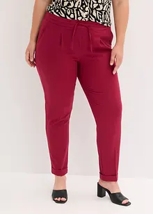 Instapbroek met bandplooien, bonprix