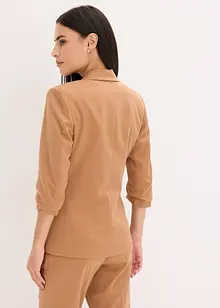 Blazer met gedrapeerde mouwen, bonprix